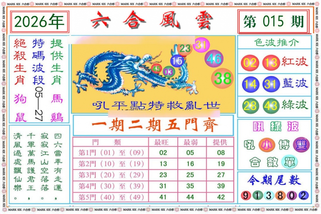 015期六合风云[图]