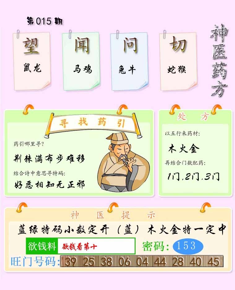 015期神医药方[图]