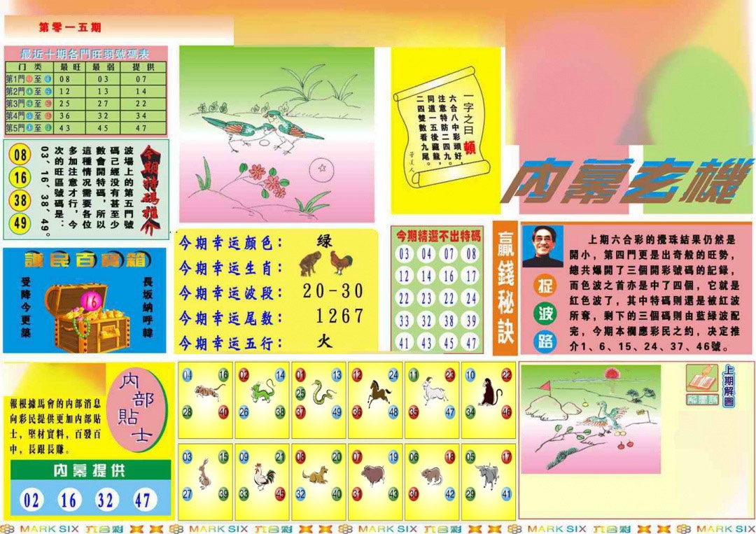 015期马经内幕A(新图推荐)[图]