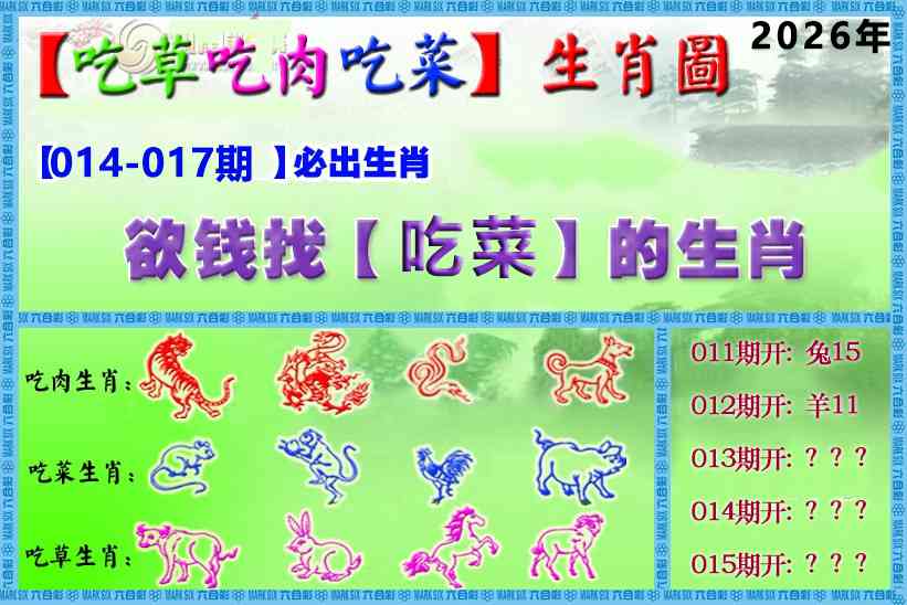 015期吃草吃肉吃菜玄机[图]