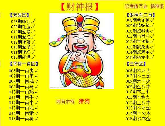 015期黄色财神报[图]